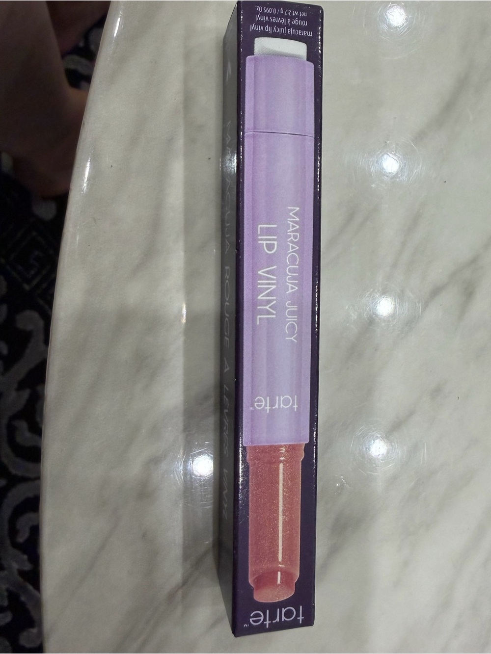 tarte Maracuja Juicy Lip Vinyl - Shimmery Rose Gold